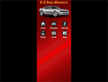 Tablet Screenshot of ezbuymotors.com